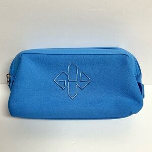 Ettinger London for ANA Business Class Amenity Bag Blue with orange BAG ONLY